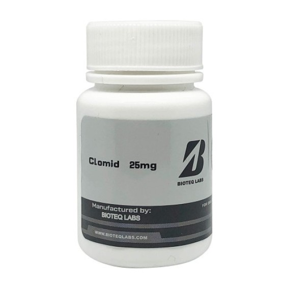 Clomid 25 bioteq labs